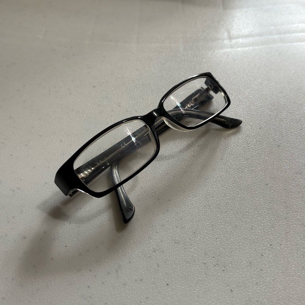 Ray Ban RB 5092 52-15-135 Black Full Rim Eyeglasses Frames
